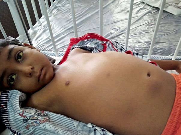 This Farmer May Lose The Only Child He Will Ever Have To Liver Disease