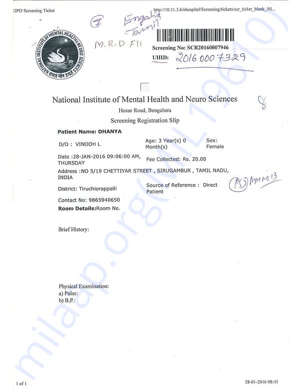 NIMHANS 1