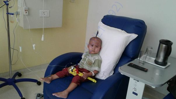 Devangshu going thru Chemo sessions