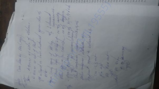 case sheet