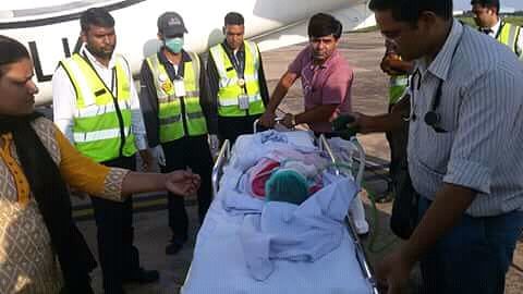 Air Ambulance to Delhi Sir Gangaraam Hospital