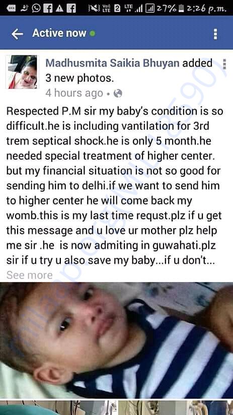Mother's appeal to Gov't.