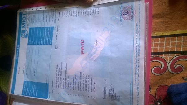 medical bill 2