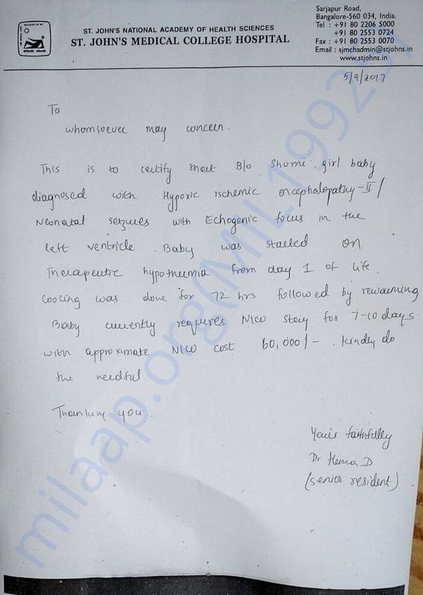 Medical Certificate