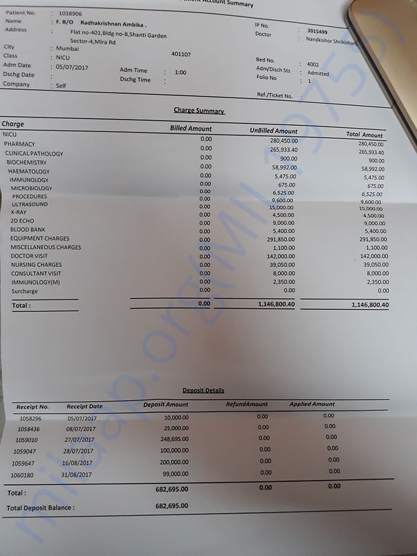Updated Invoice
