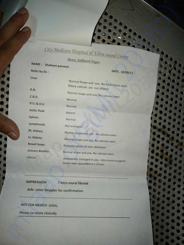 Medical reports