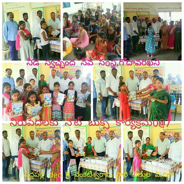 Books donation prgms in diffrent school