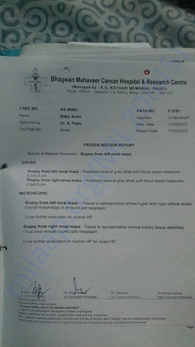 Biopsy report
