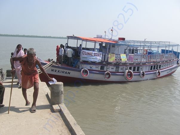 How we giving Eye care service to the Island Sundarban by our Boat