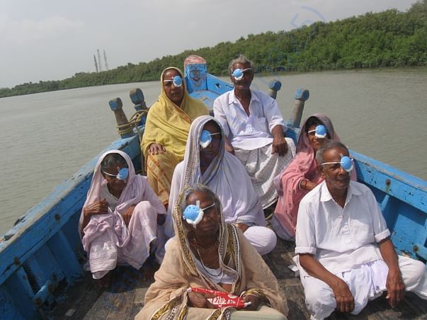 Helpless people After operation they return home in Island