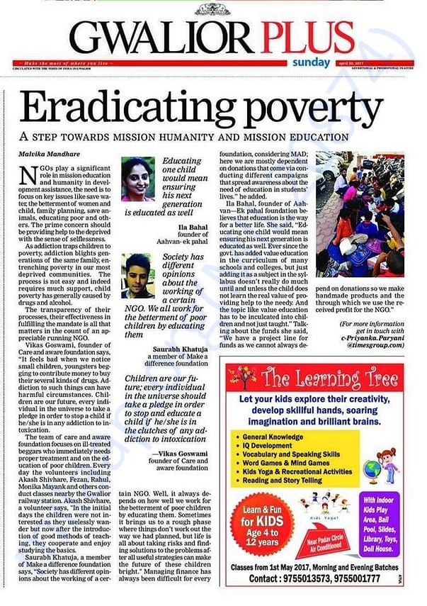 Eradicating Poverty-Times OF India
