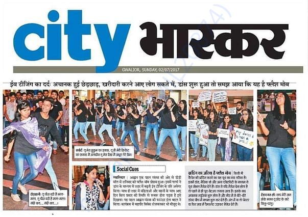 Flash Mob By Volunteers- News Update
