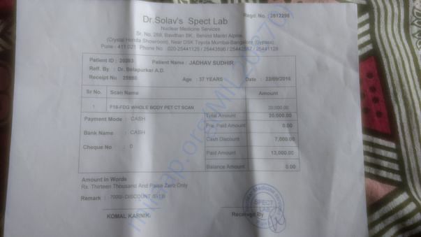 PET Scan Bill
