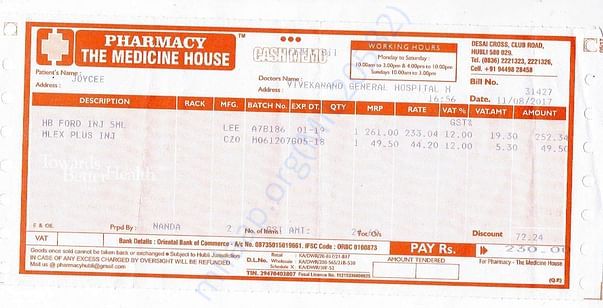 Medical Bills 2