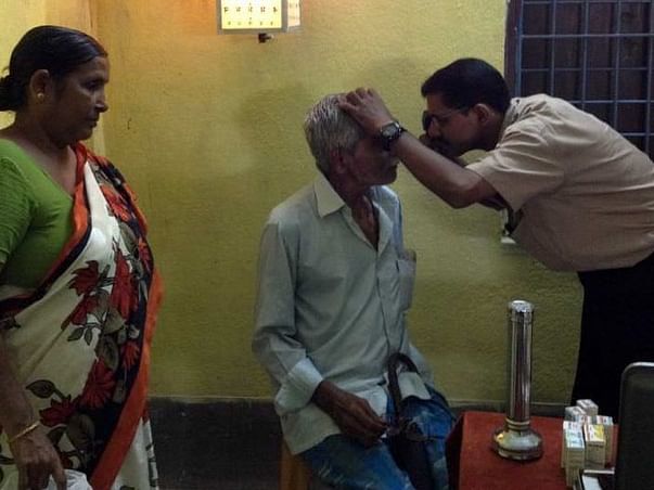 Free Eye Operation Camp at Village