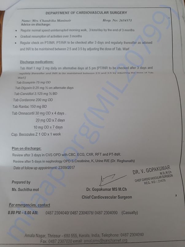 Discharge summary from hospital 3