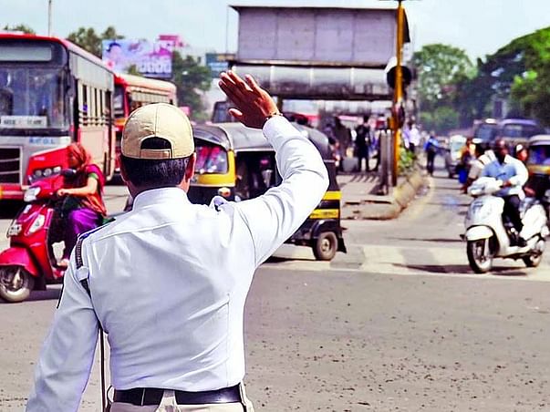 Pune Traffic Police Station Beautification