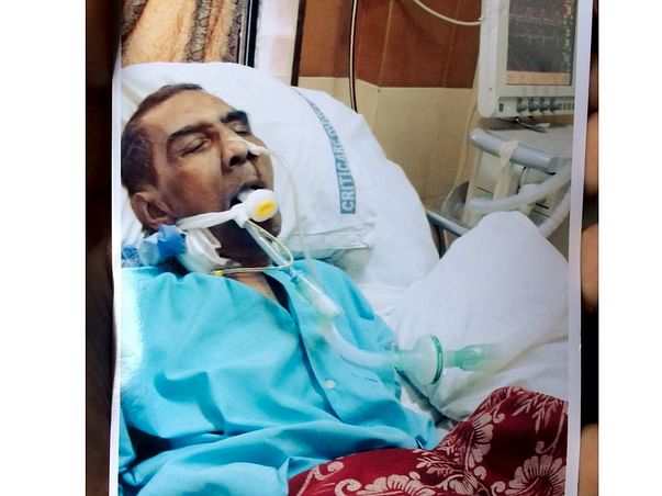 Help H. Pandya To Fight Against Last Stage of Breathing Trouble