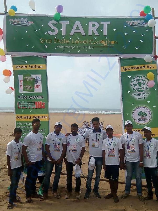 Team beforeinauguration of 2017 marathon