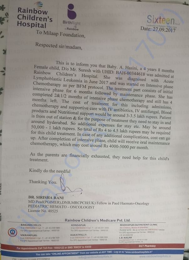 Estimation Letter