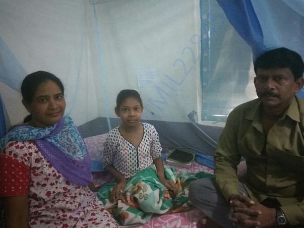 Saleena with family
