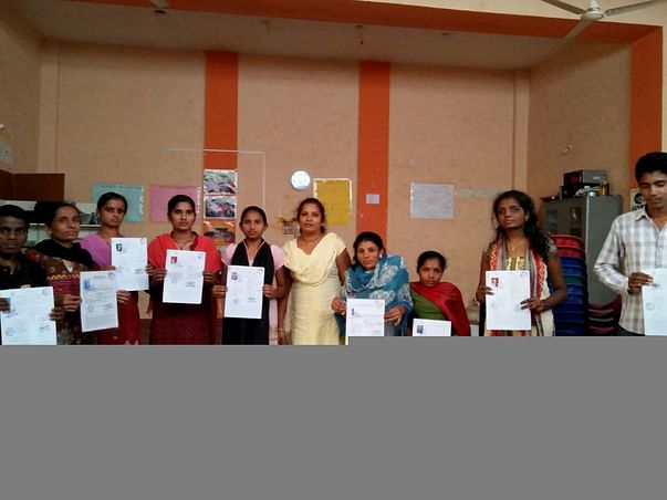 Computer education for disabled students for poor background students