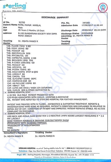Medical Statements page 2