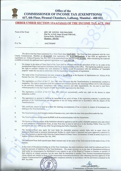 12 A Certificate