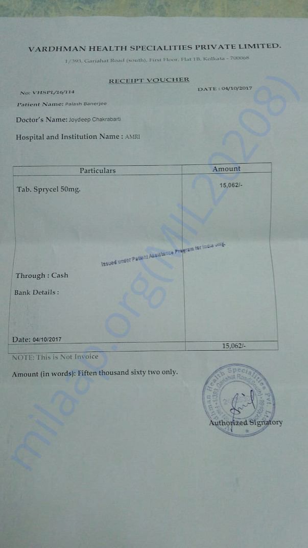 NEW PRESCRIPTION FOR PALASH