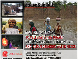 #SaveRajghat-Light & Drinking Water for remote Chambal valley villages