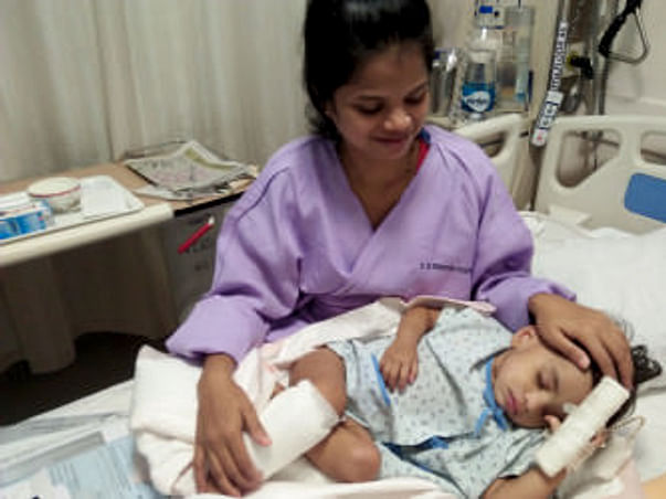 Help 1-year-old Aaradhya fight severe Pneumonia