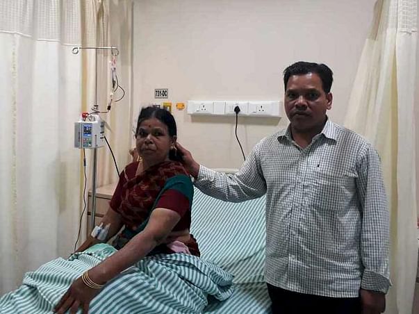 56-year-old Vipulakshi urgently needs a bone marrow transplant