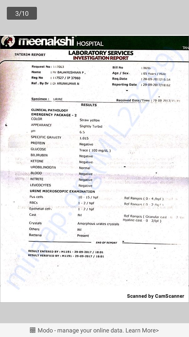Medical report 3