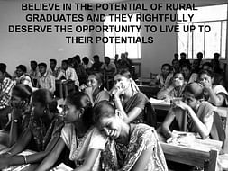 Help India's rural graduates achieve their dreams