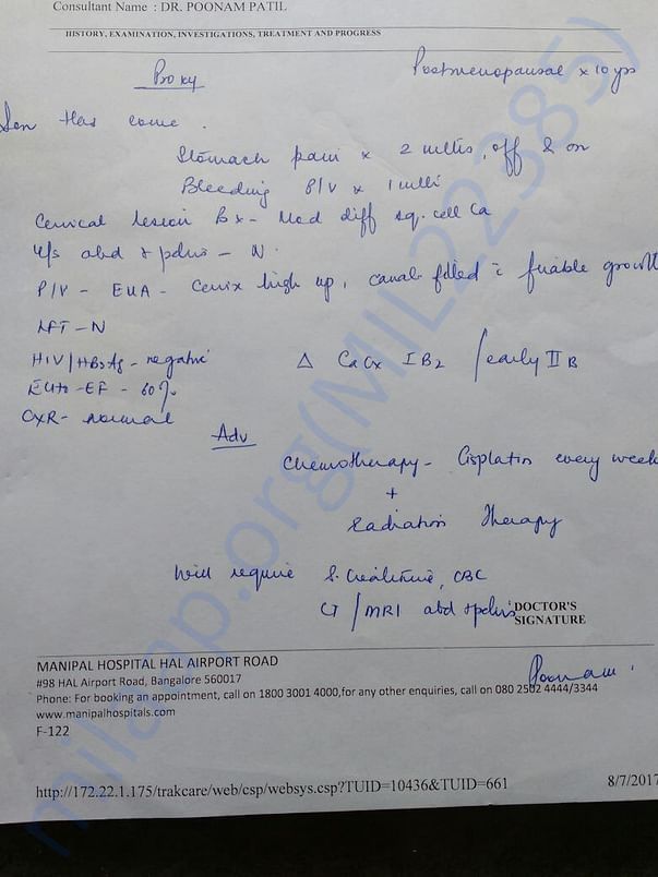 Treatment plan
