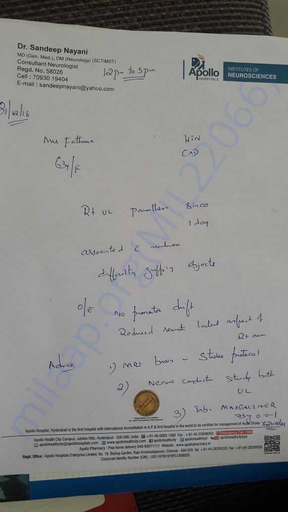 Apollo Hospitals Diagnosis