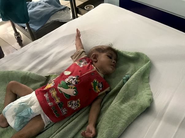 My baby is unable to breathe – please help me get him a heart surgery