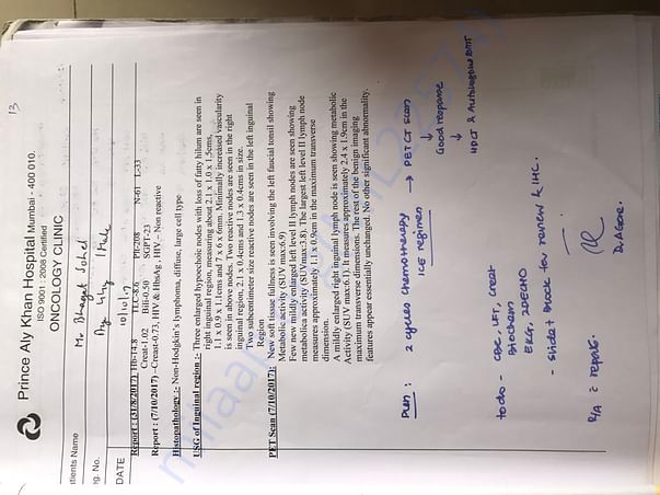Doctor's report