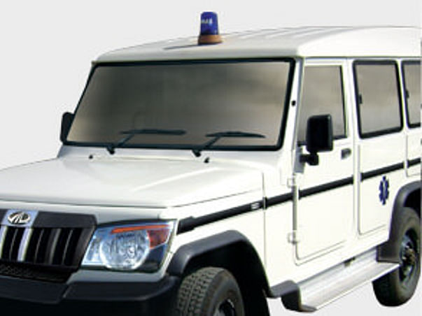 Ambulance for Aged Homeless Elderly Citizens.
