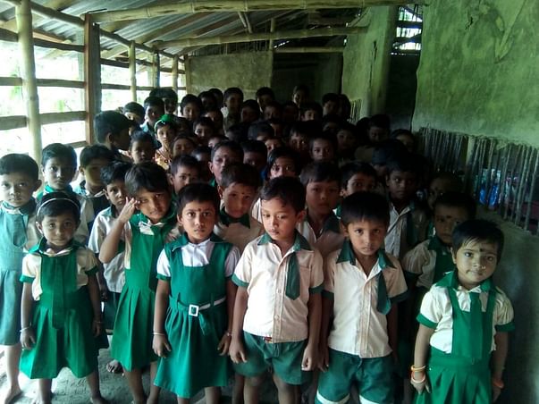 Help To Build The Flood Affected School In Sunderban