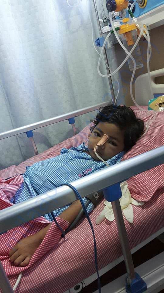 Pavithra in ICU