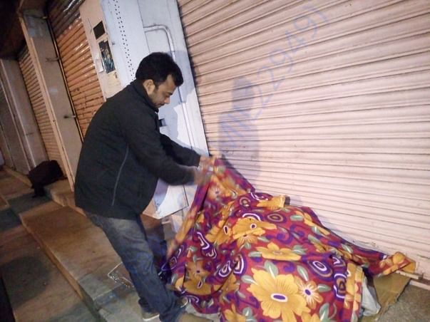 Distribution of blanket