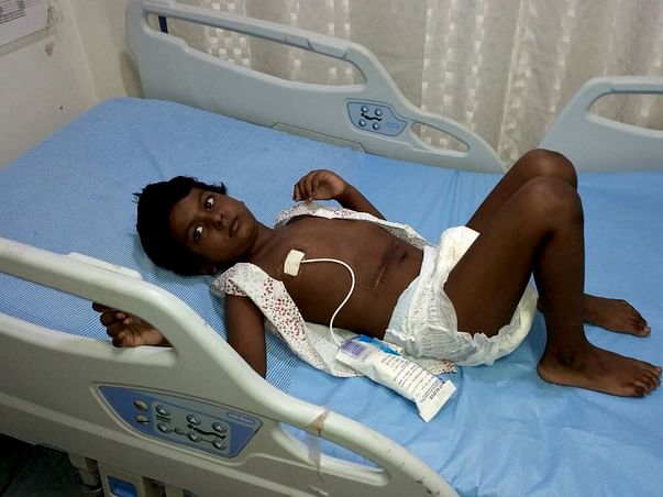 Help 4-year-old Pradyuman fight a severe stomach disease