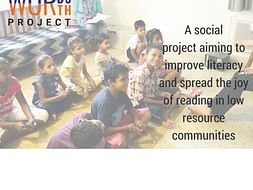 Fundraising to create reading spaces for underprivileged children