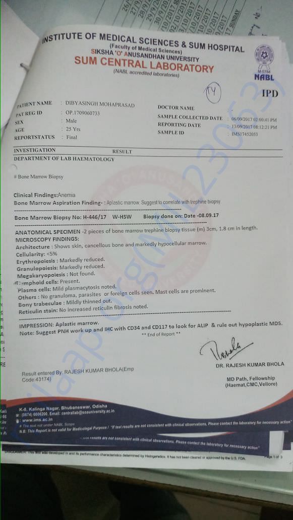 Biopsy report