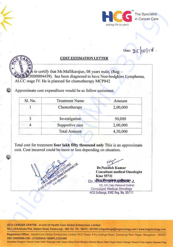 Estimation Letter