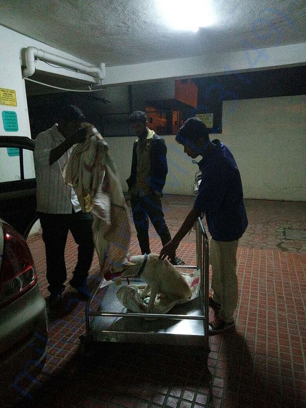 Day reached to hospital in Bengaluru