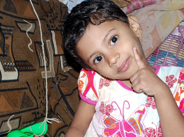 9-year-old Samruddhi has been fighting cancer for the last year