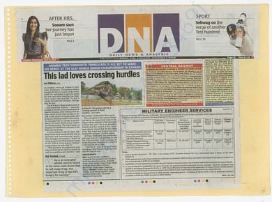This Lad loves to cross Hurdles