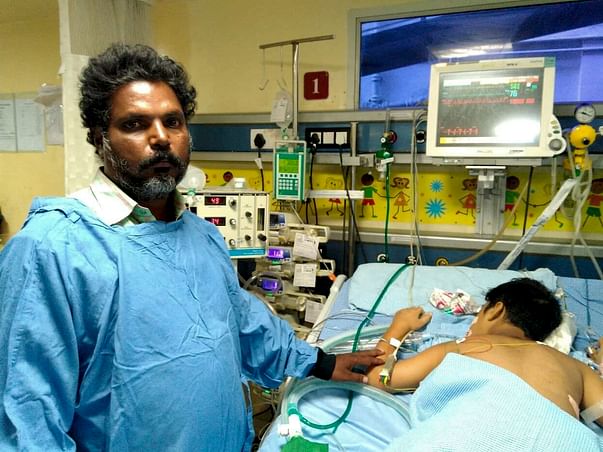 12-year-old Vijay with severe Pneumonia needs your support to survive